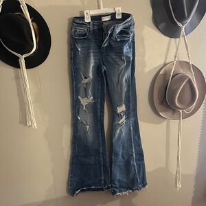 Classic Blue Flare Jeans